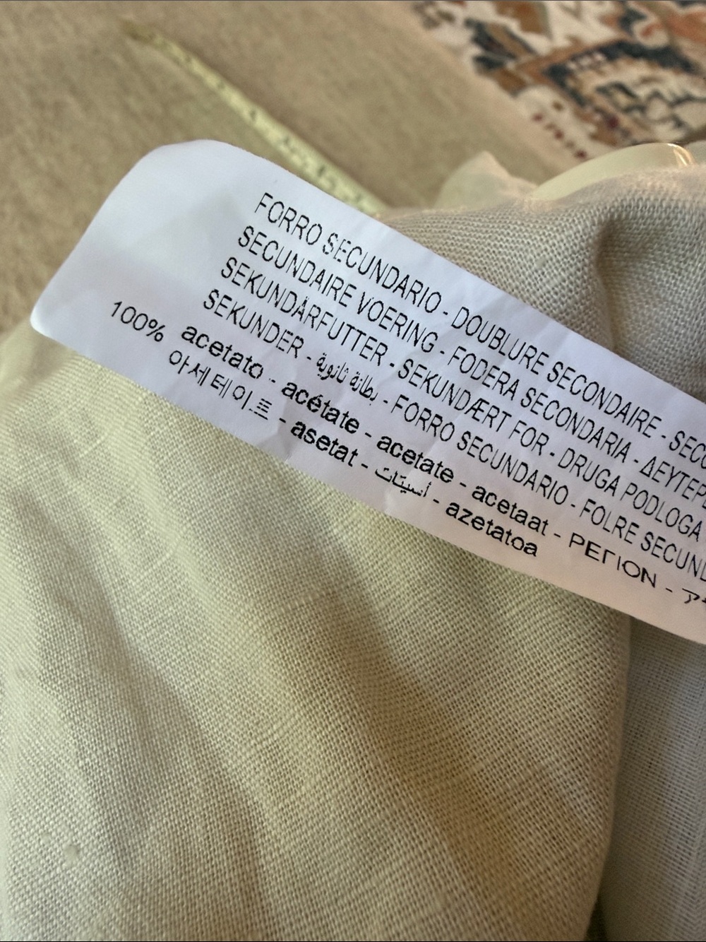 Nfs❌ZARA 50% linen blend blazer - Picture 4 of 11